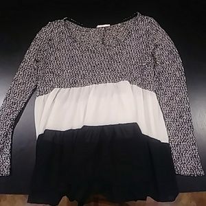 Multi colored blouse